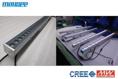 36Watt DMX512 IP65のクリー族の多角度レンズが付いている線形導かれた壁の洗濯機ライト