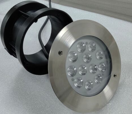 リモコン電源 オンオフ DMX ダリ LED スイミングプールライト 100lmw 光効率とビームアングル 15 30 45 60 度