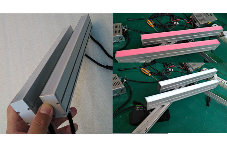 外部DC24v Inground Rgb棒は壁の洗浄ライト12w Landscapの照明設備を導きました